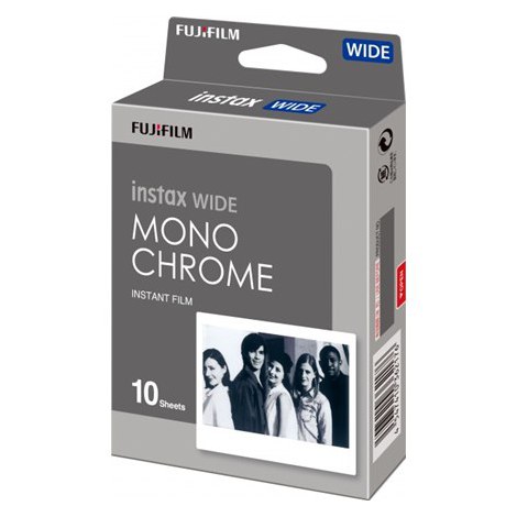Fujifilm | Instax Wide Monochrome Instant film | Quantity 10